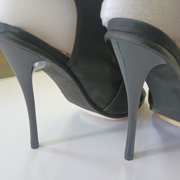 L.A.M.B. Shelbie Bottie Hells Black Leather - Picture 4 of 8